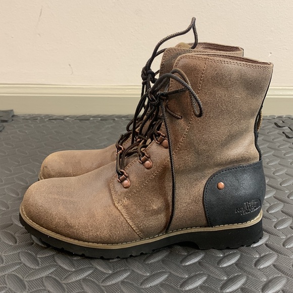 The North Face Women’s Boot Paddock Brown Leather size 7.5 - Picture 3 of 10